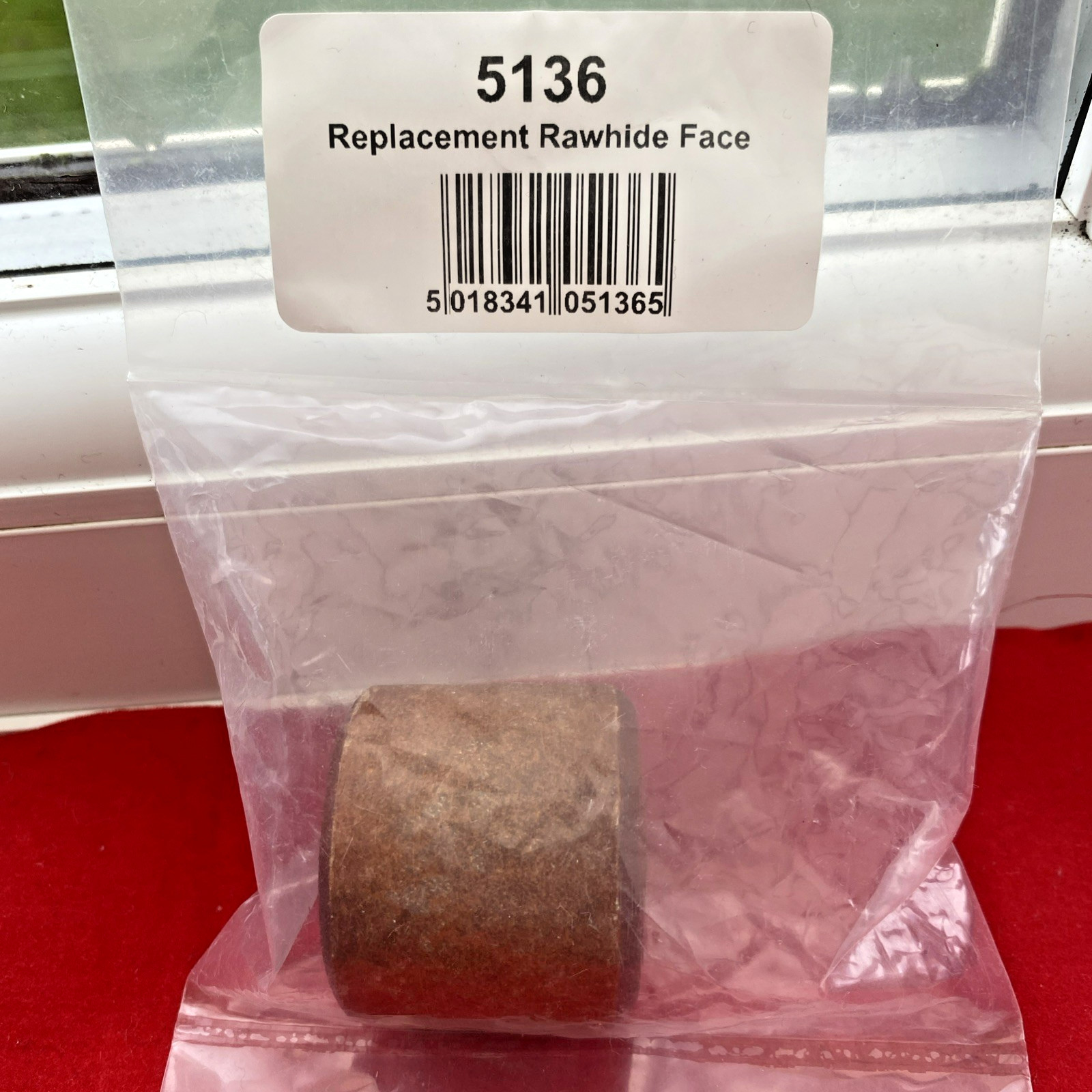 Rawhide Face For Hammer Replacement Head – Laser 5136