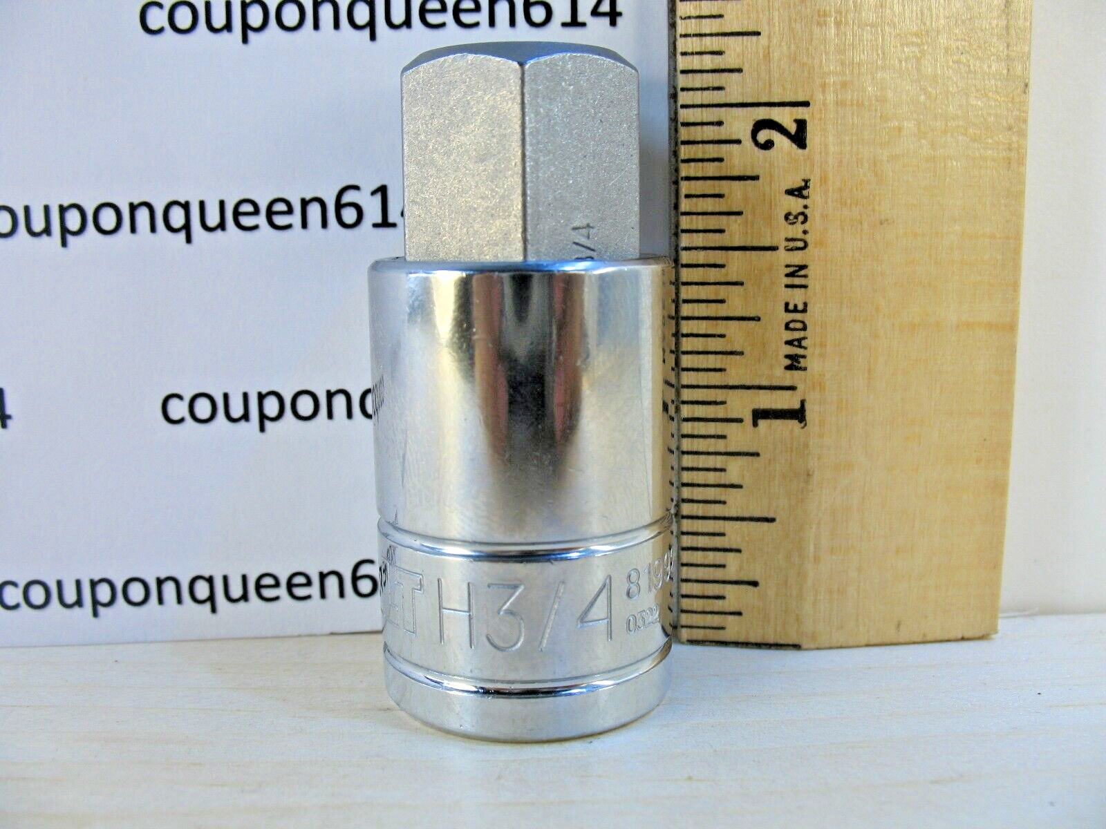Kobalt 81992-0322, 1/2″ Drive Hex Bit Socket 3/4″ – Brand New