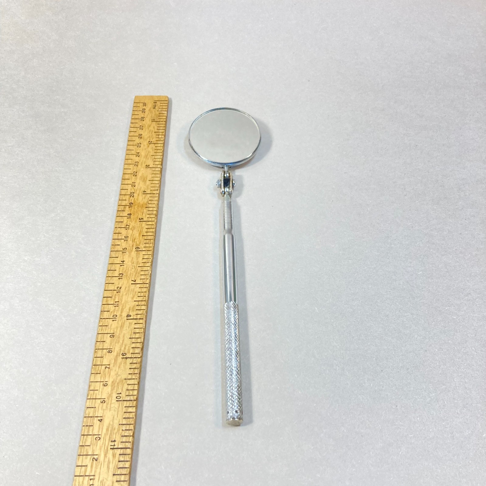 Ullman 10-3/4″ Inspection Mirror Positional Adjustable 2-3/4″ Mirror #C-2 USA