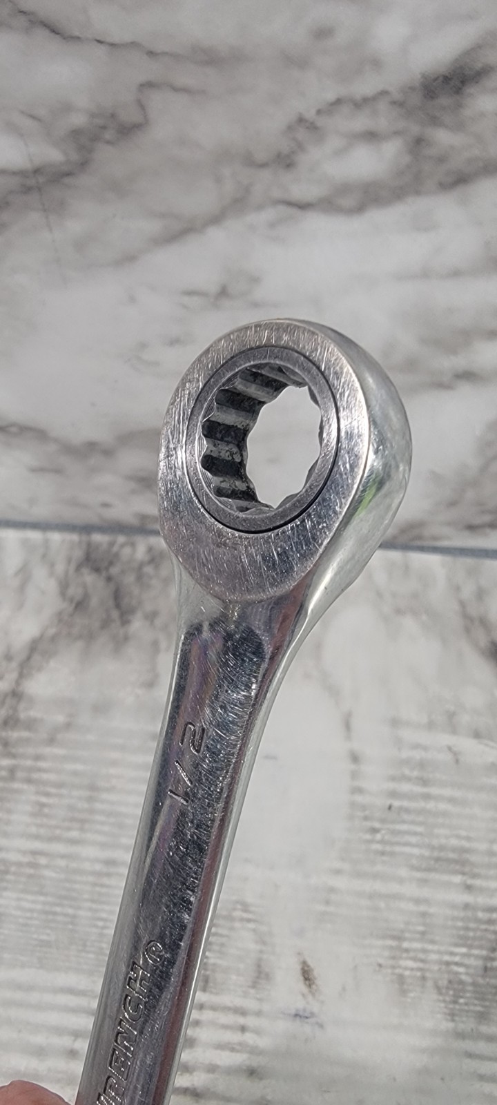 Gearwrench Ratcheting SAE 1/2 Wrench 12 point 7 inches Long