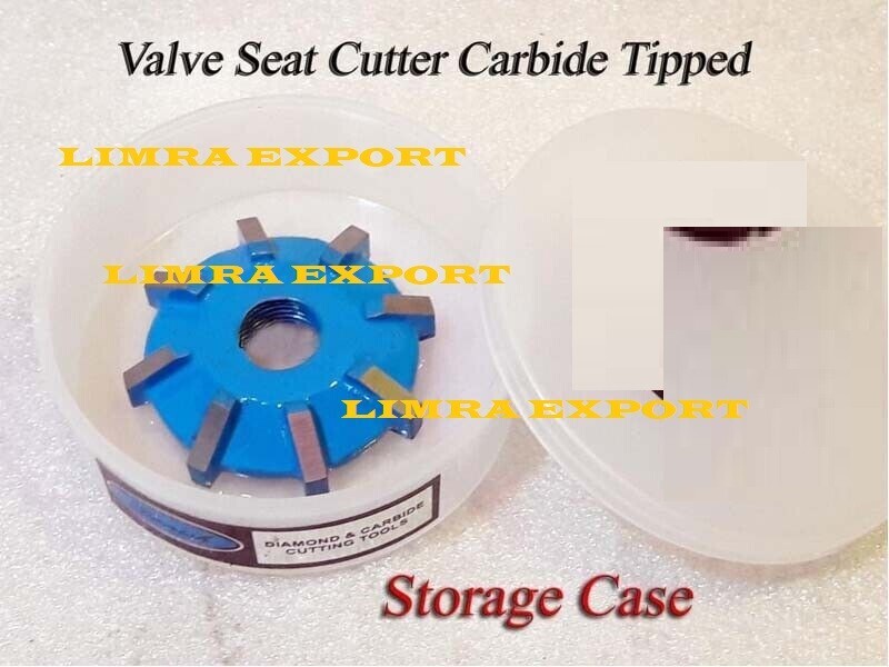 1x VALVE SEAT CUTTER CARBIDE TIPPED 1.11/16″ – 1.6875″ 43 MM 45 DEG + 90 DEG