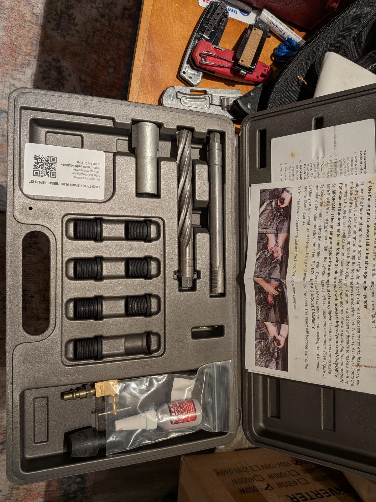 CalVan Tools 38900 Two Valve Ford Triton Tool Kit