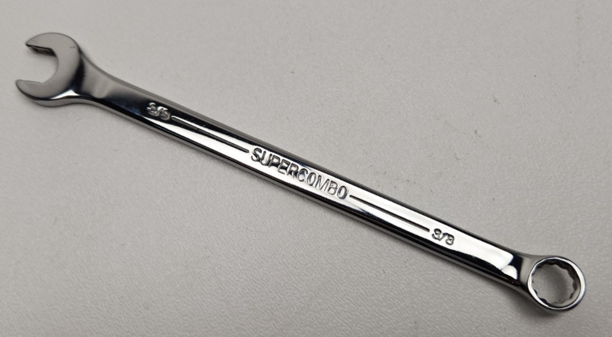 Williams SuperCombo Wrench 3/8″ – 1212SC Combination USA Made Vintage Tool Used