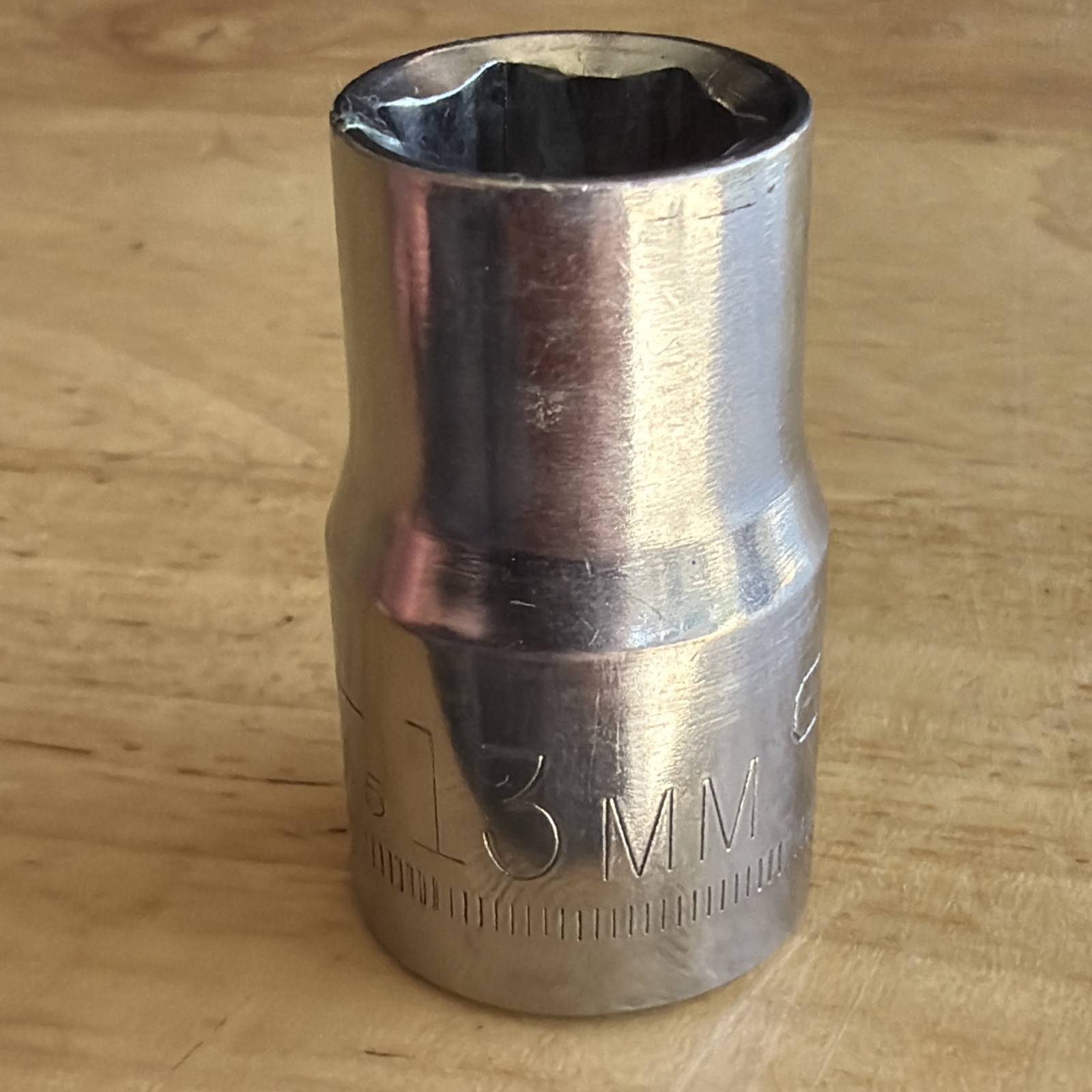 Craftsman Tools 13mm Shallow Socket 1/2″ Drive 6 Point G Series 44255 USA