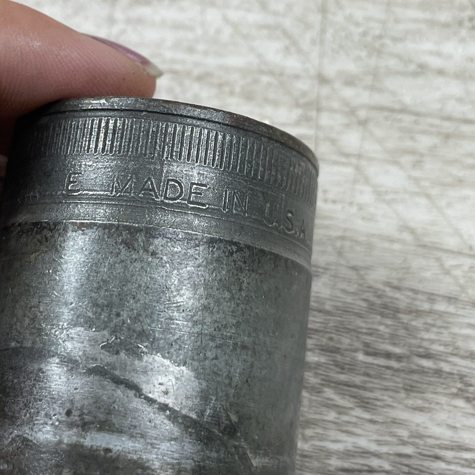 Snap On USA Socket Set 1/2” Drive 12 Point 1 3/16 + 1 1/8 + 1 + 19/32 + 11/16 +