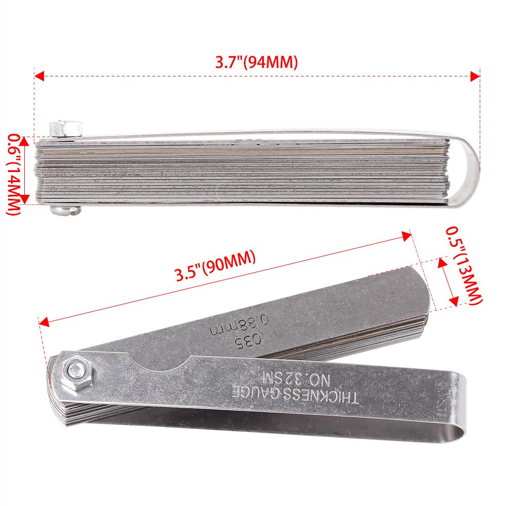 Universal Spark Plug Gapper Tool For 10mm 12mm 14mm 16mm Gapping Adjustment Tool