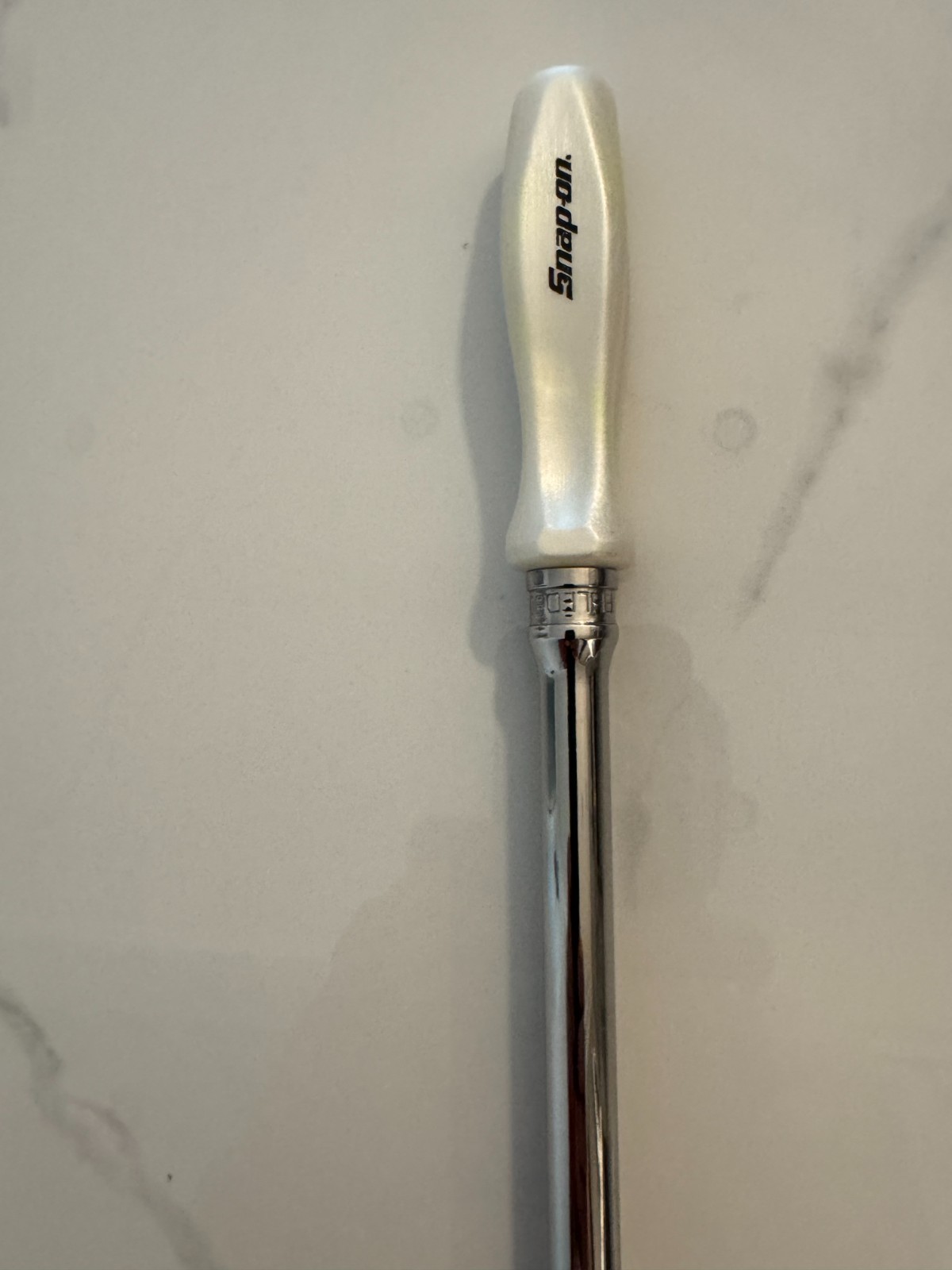 Snap On FHLFD80A 3/8 dual 80 pearl white long flex head ratchet