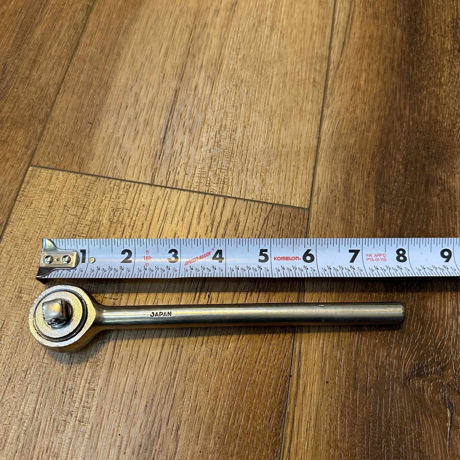 3/8″ Drive Reversible Ratchet Handle Japan 7.5″ Long