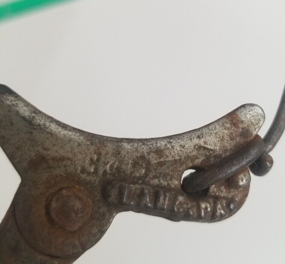 Vintage Primitive Oil Filter Wrench Lancaster PA Best S Co Garage Shop Good Cond