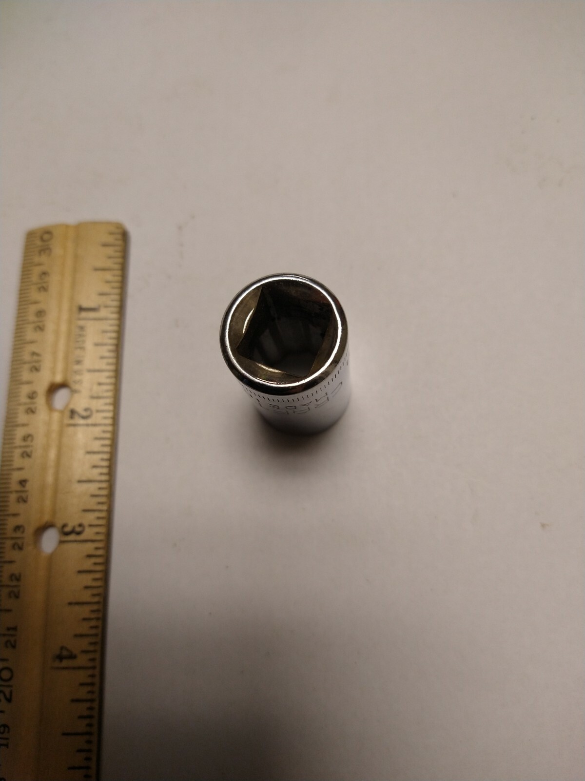 Craftsman Vintage 1/2″ Drive 15MM 12 Point Shallow Socket Metric 44236 VV USA