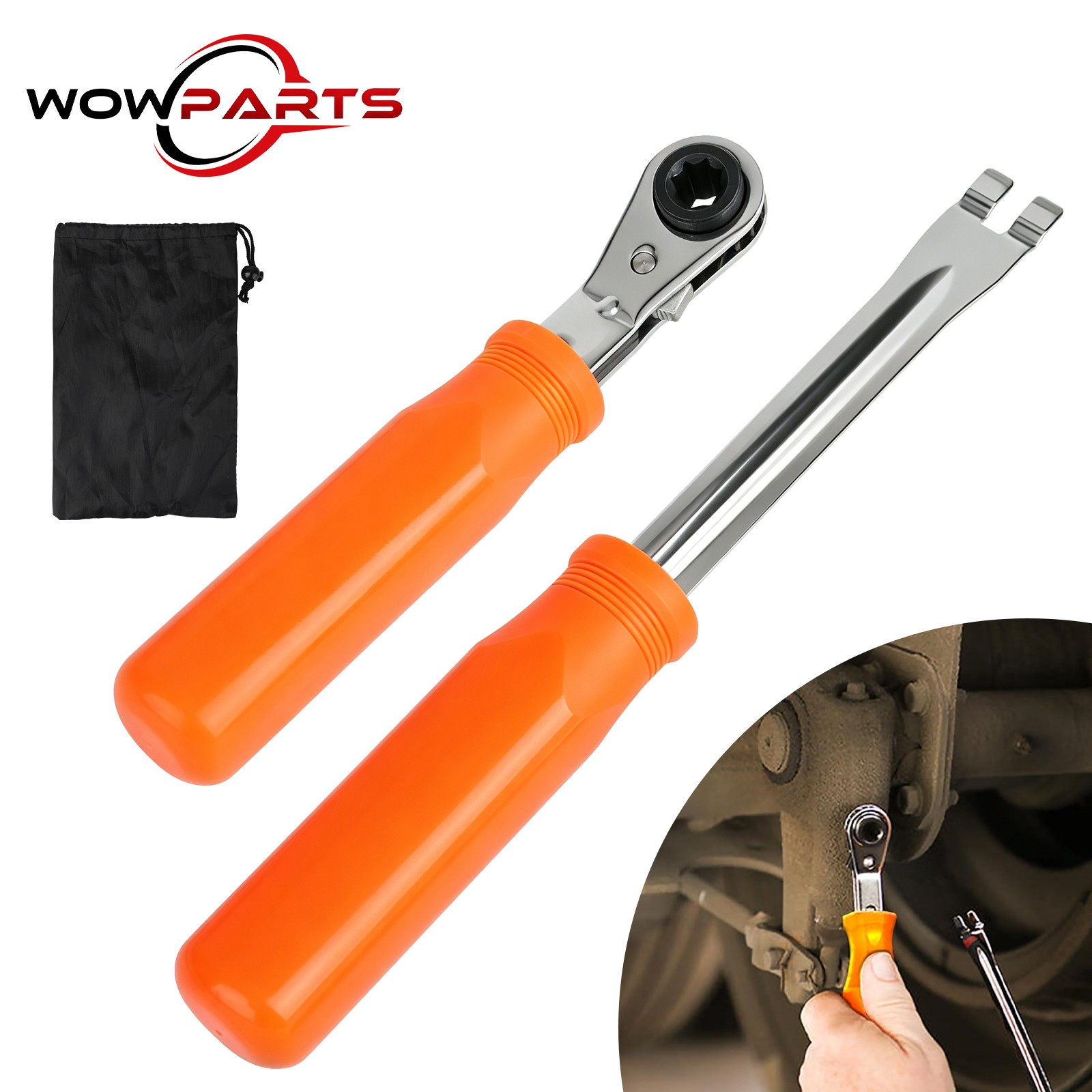 5/16″ Automatic Slack Adjuster Release Hand Tool Set Adjust Ratchet Wrench Brake