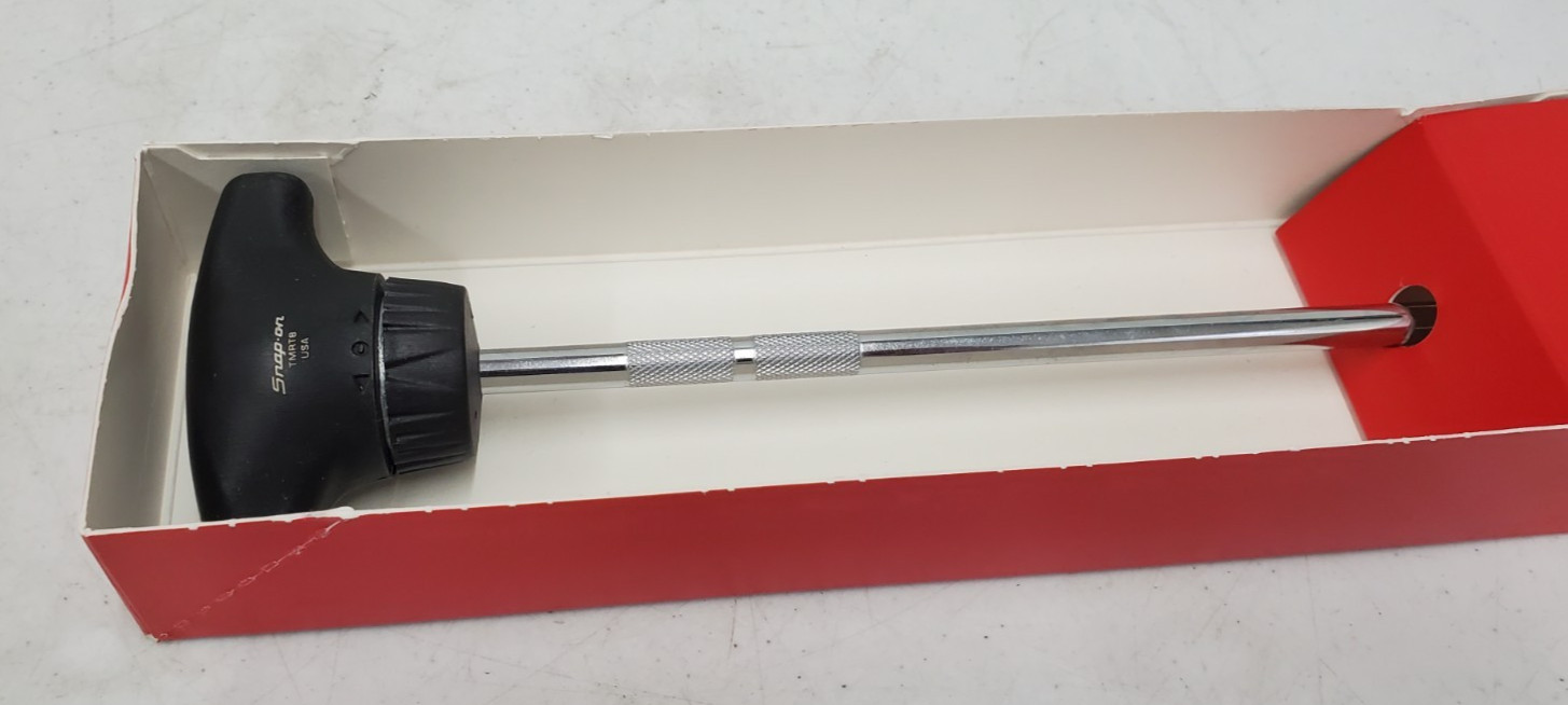 Snap-on Tools TMRT8 Ratcheting 10″ T-Handle 1/4″ Drive Black (134893-1 AO BY106B