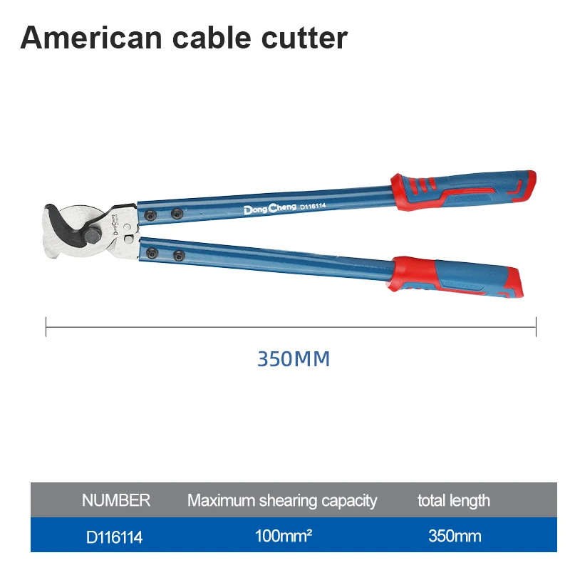 Cable Cutter Forged Laser Quenched Cu/Al Wire Scissors Handle Alloy Steel Pliers