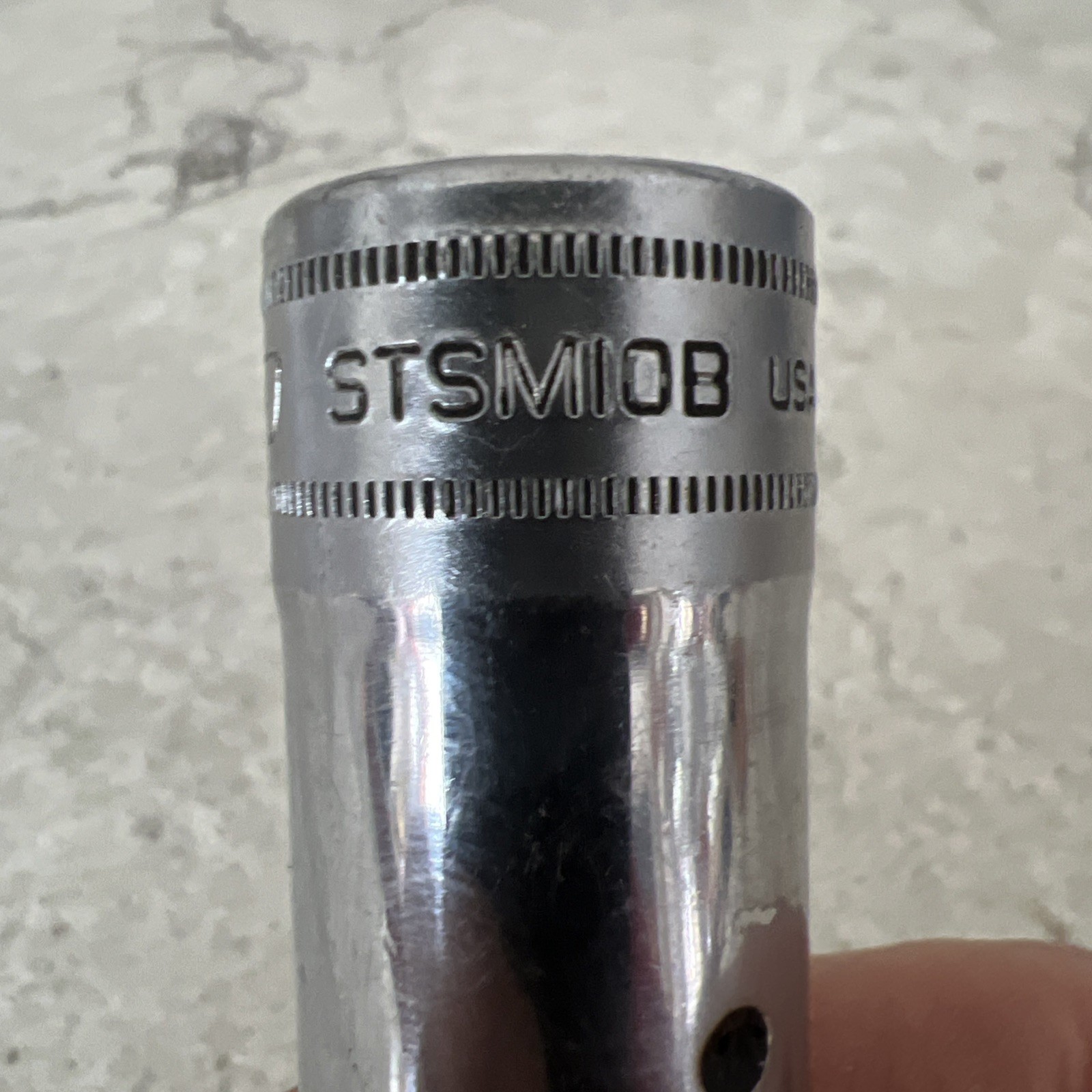 SnapOn Snap-On Tools STSM10B 10mm Long Triple Square Bit Socket 1/2″ Drive