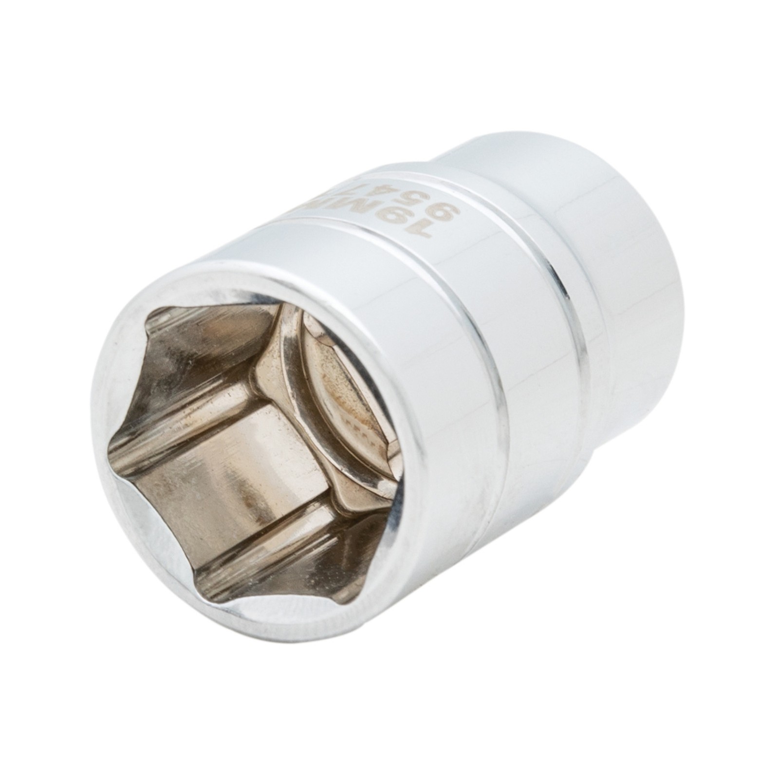 Steelman 1/2-Inch Drive x 19mm Thin-Wall 6-Point Metric Socket, 95471