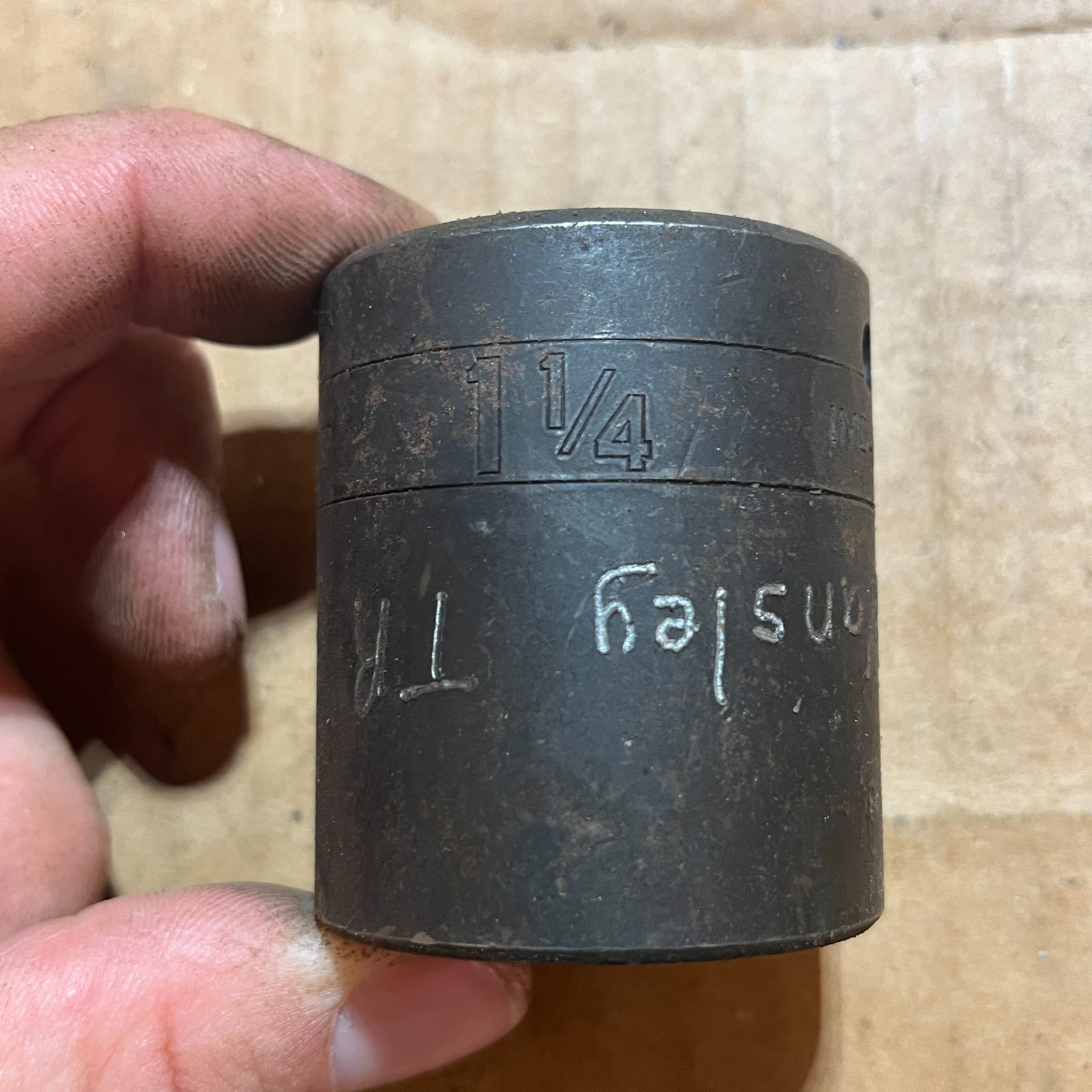 Snap-On 1-1/4” impact socket 1/2″ drive IMD400 Black Oxide 12 pt – C