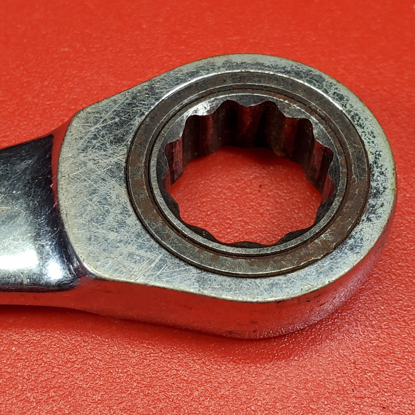 Pittsburg Pro 17mm 12 Point Ratcheting Combination Wrench