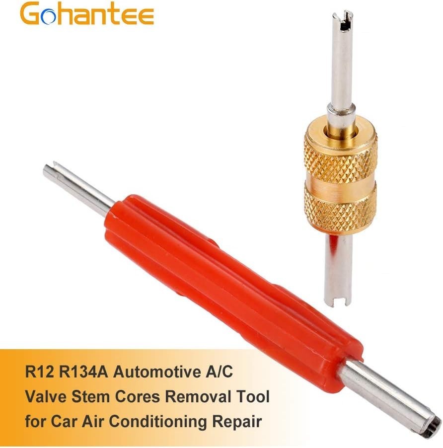 Efficient Dual Head Valve Core Removal Tool – Ideal for Cars, Trucks & AC Units