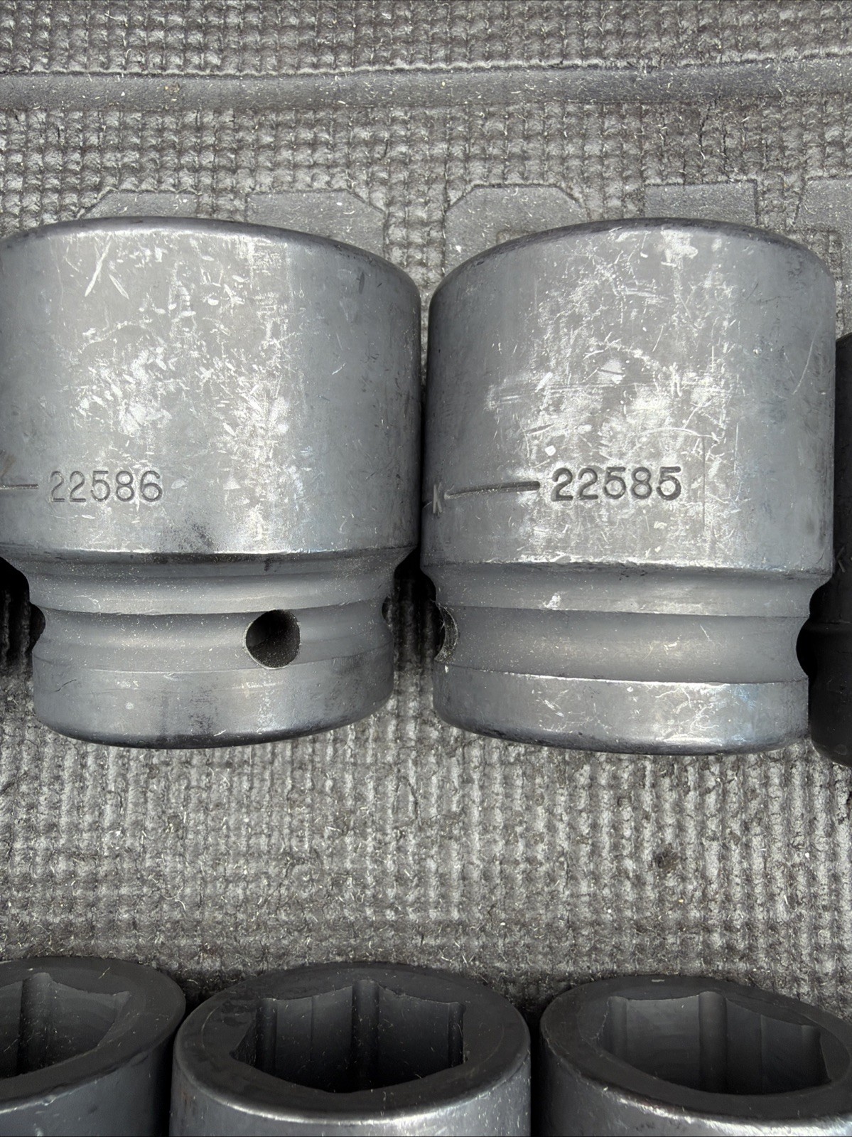 Rare Sears Craftsman Industrial 13pc Impact Socket Catalog Set 1”Drive 31215 Nos