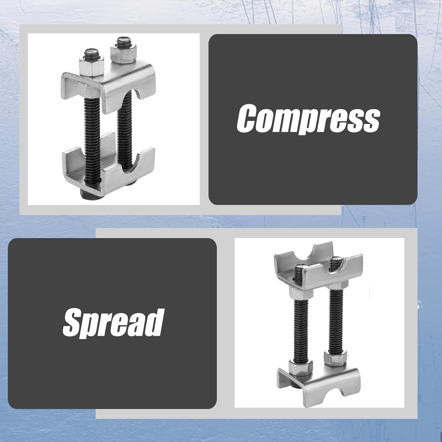 Spring Spacer Adjustable Coil Compressors – Easy Install for Vehicle Stability