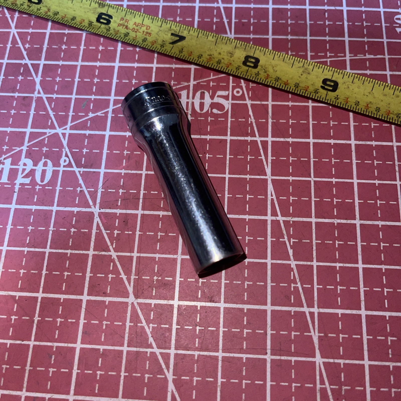 Snap on USA S6105 3/8 In SAE 3/8” Drive 12 point Deep Socket Nice