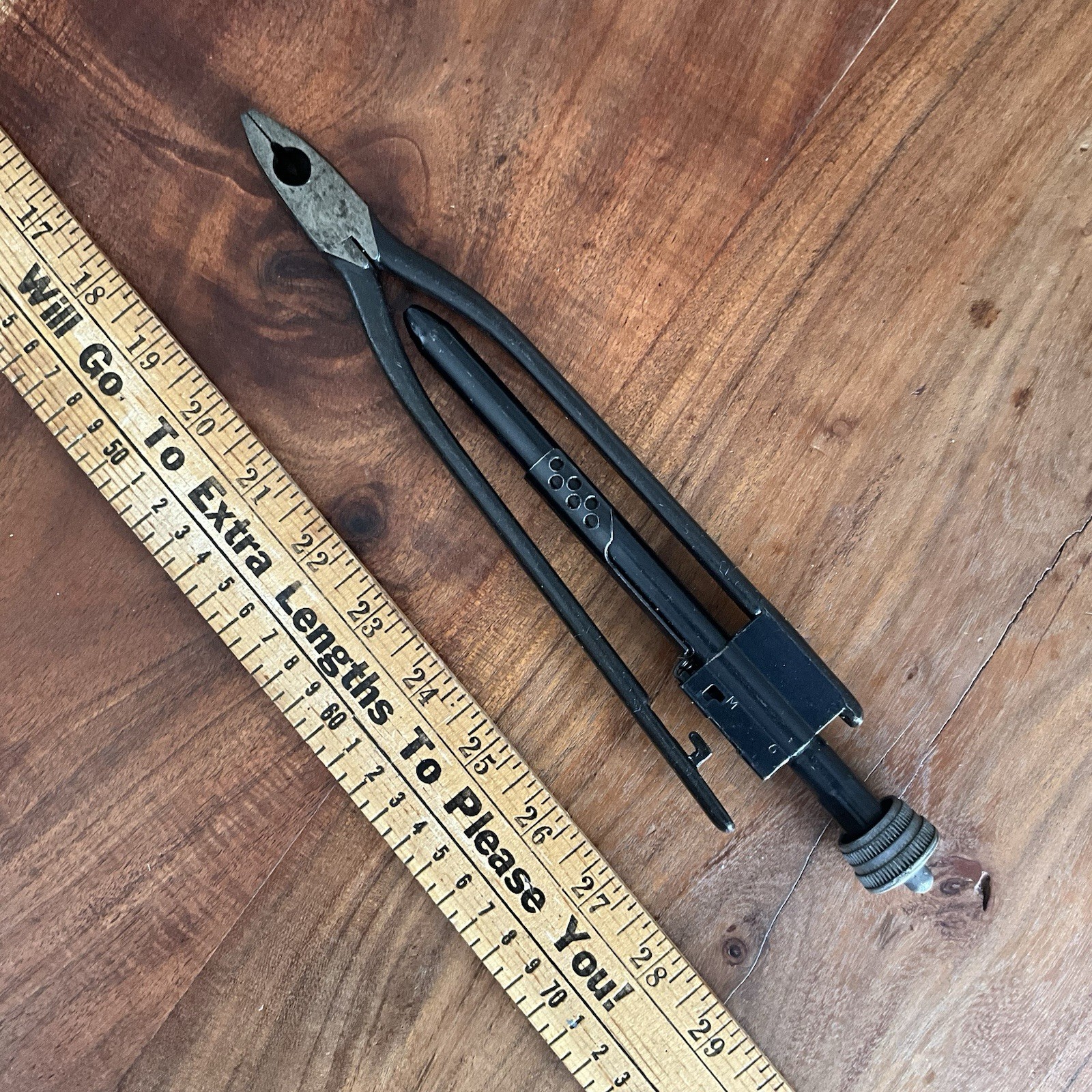 Vintage Safety Wire Twist Pliers Auto Return Aviation Tool