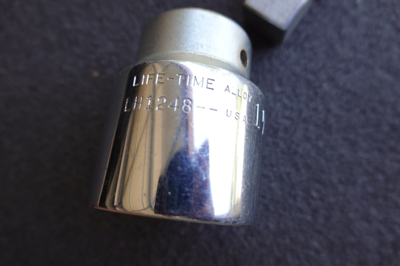 BILLING : 1- 1/2″ SOCKET LH 1248, 12 PT 3/4 Drive +Adapter 1/2″ to 3/4″ , USA