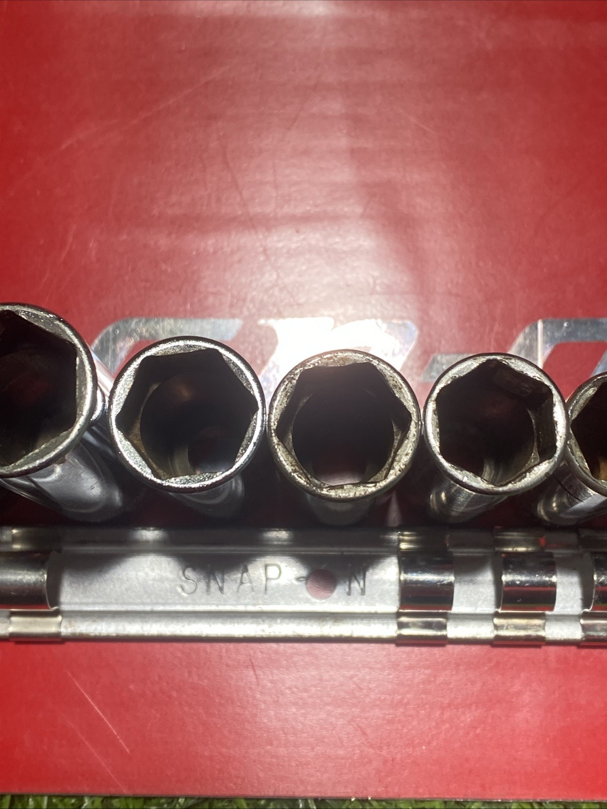 SNAP-ON metric socket set 11pc. 9mm-19mm Good Condition