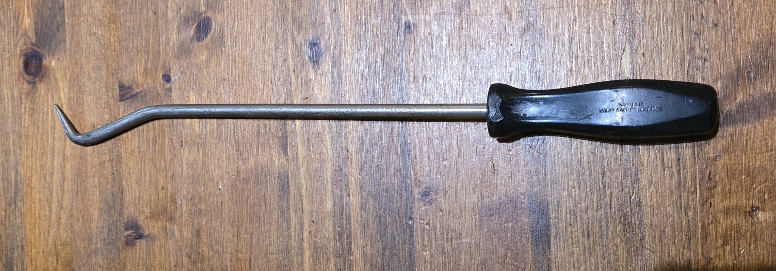 SNAP-ON A1710 LONG REACH 15″ RADIATOR HOSE PICK HARD BLACK HANDLE- USED.