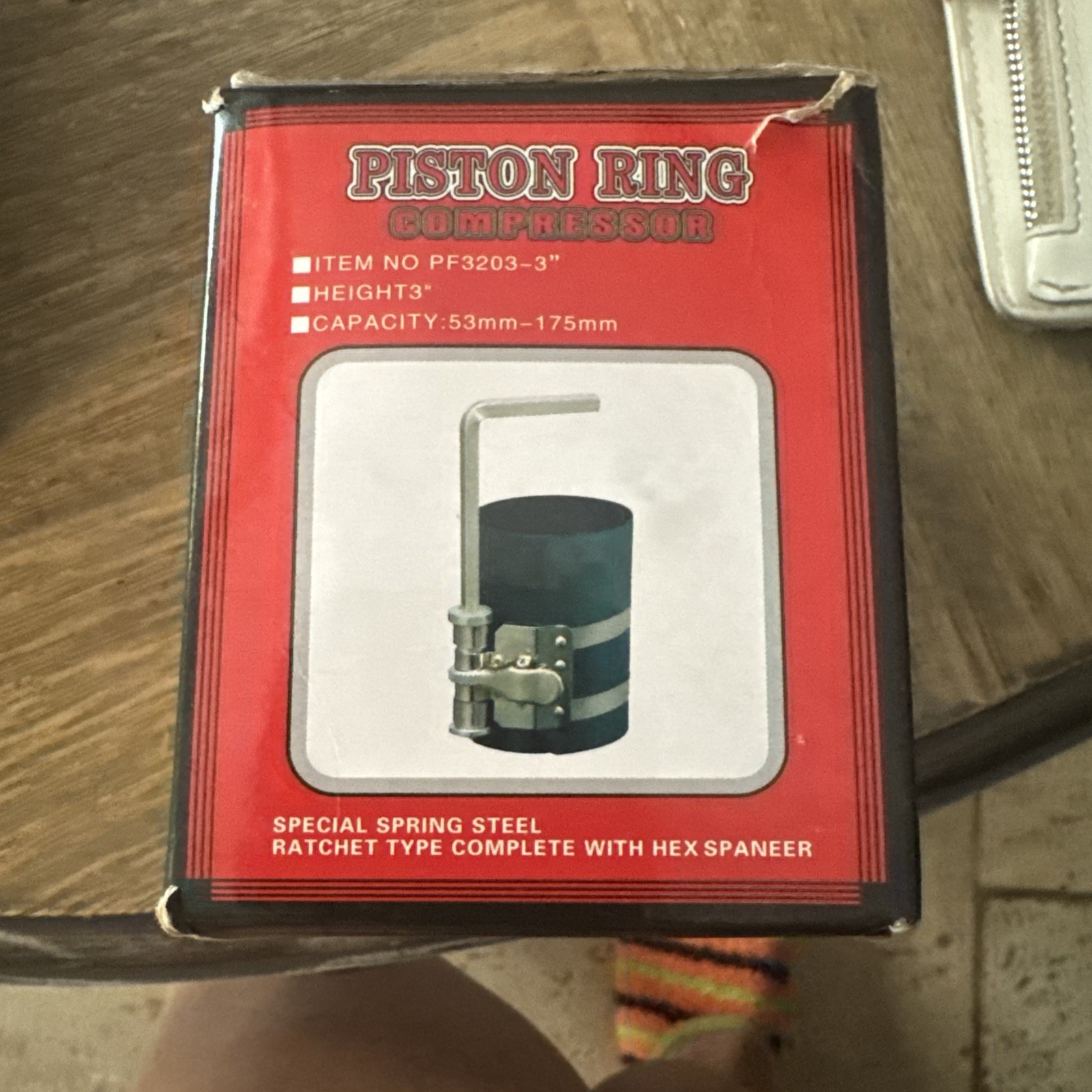 New Piston Ring Compressor 53mm- 175mm PF3203-3″ HBPFQB