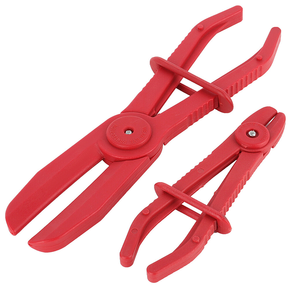 3Pcs Flexible Hose Clamp Set Clamping Pliers Radiator Brake Fuel Pipe Tools