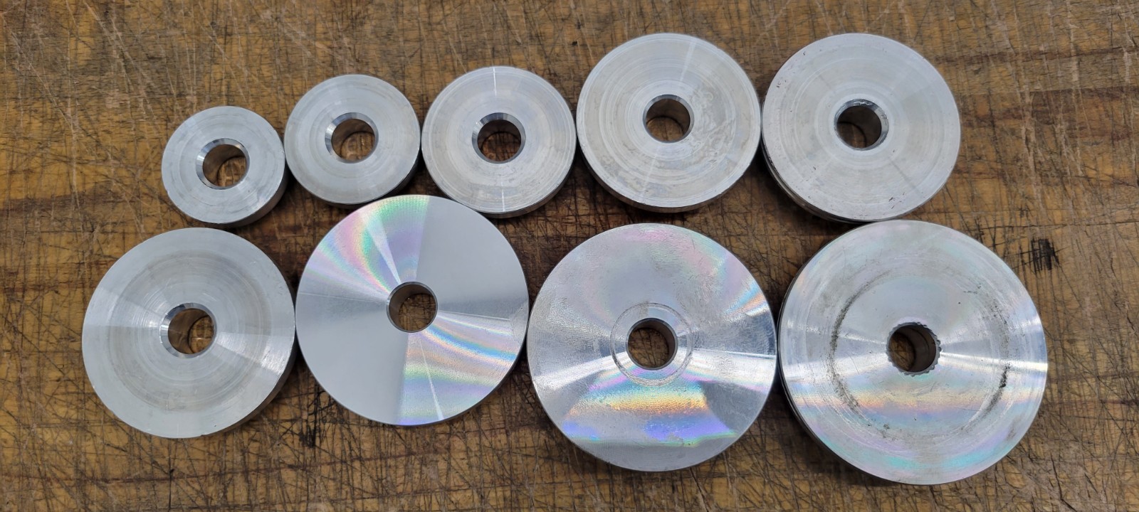 Blue-Point A1310A 9-pc Aluminum Bearing Race & Seal Driver Master Set – USED