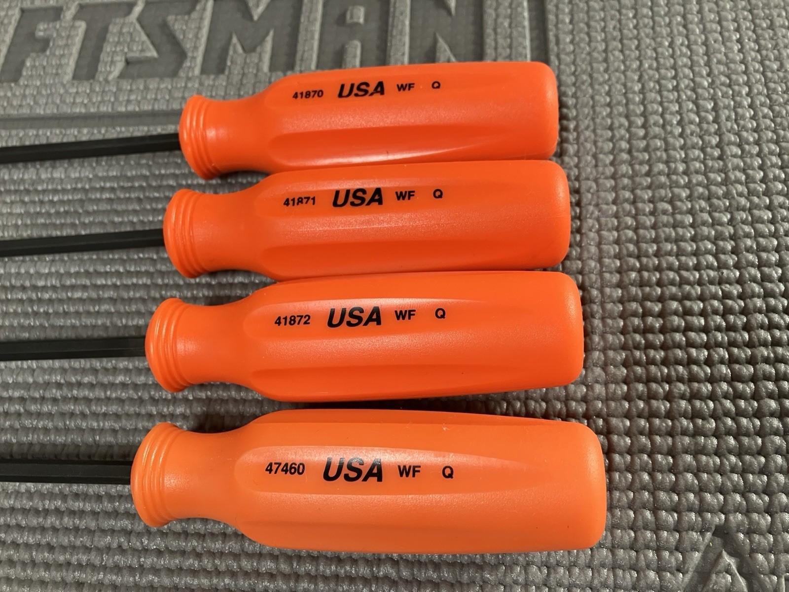 NOS Orange Craftsman Professional 4pc Torx Screwdrivers T10 T15 T20 T25 Rare!