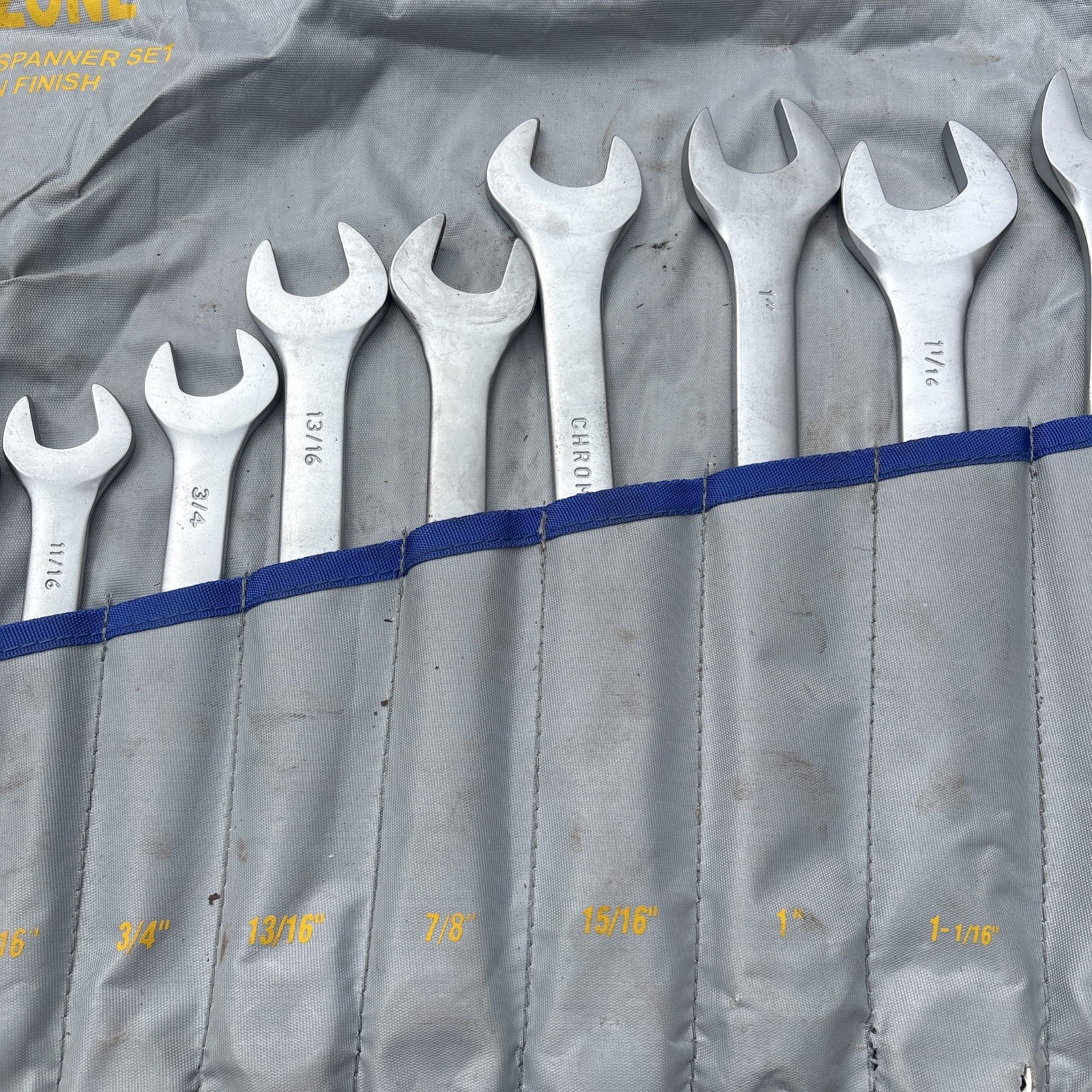 Jumbo Imperial Spanner Set 1/4-1 1/4 – 16pc Heavy Duty Combination Spanners