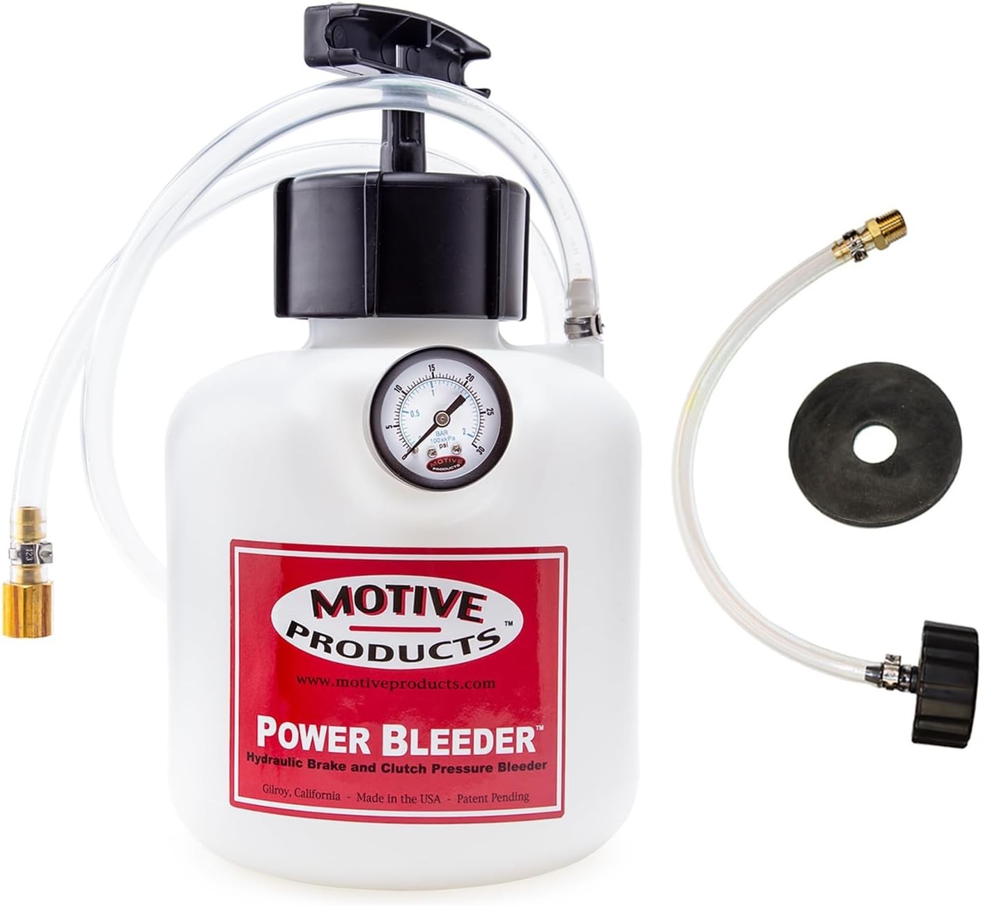 Pressurized Brake Fluid System – Easy One-Person Operation