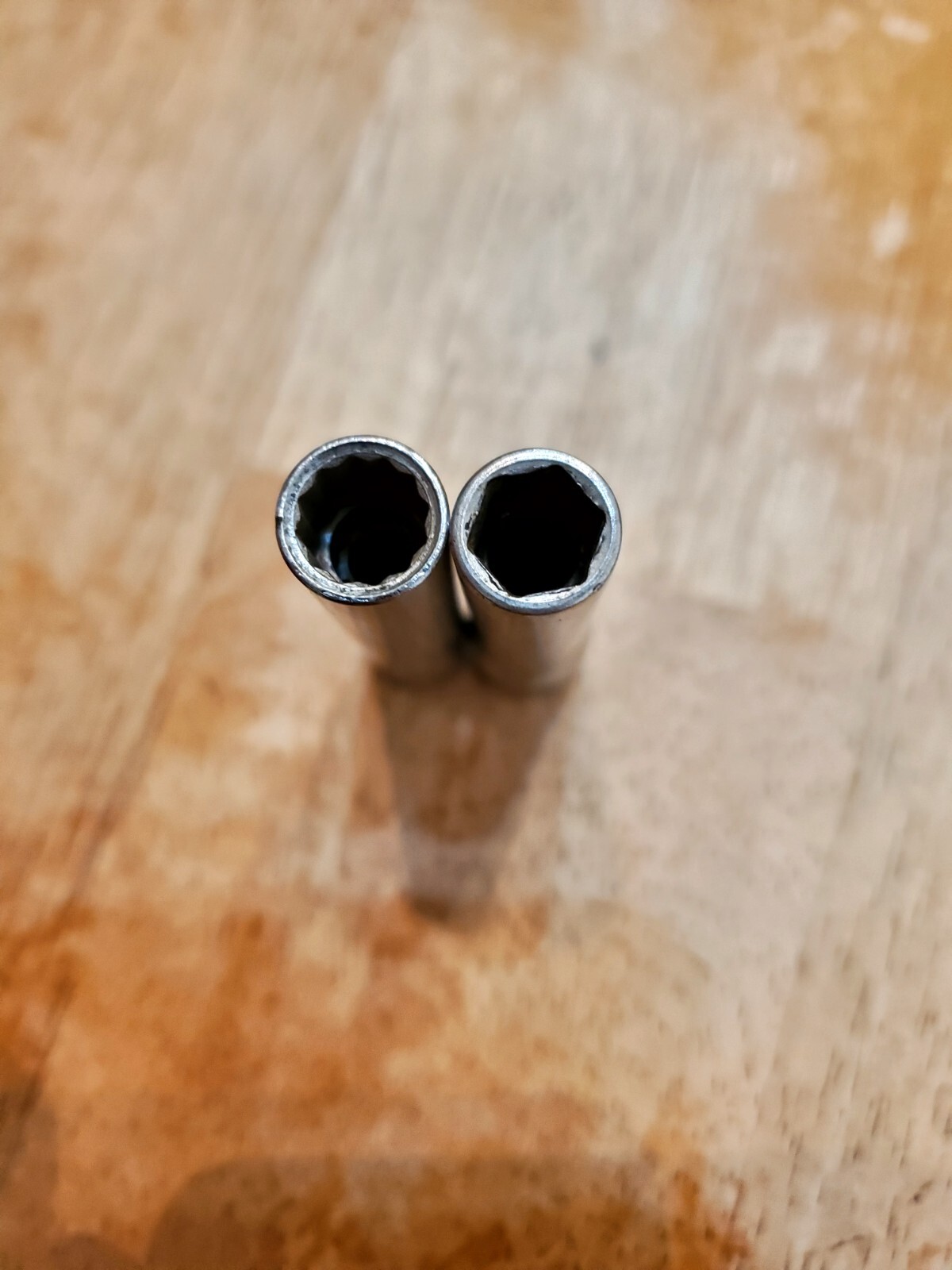 Snap On 1/4 Drive 9/32 6&12PT Deep Sockets Lot Of 2