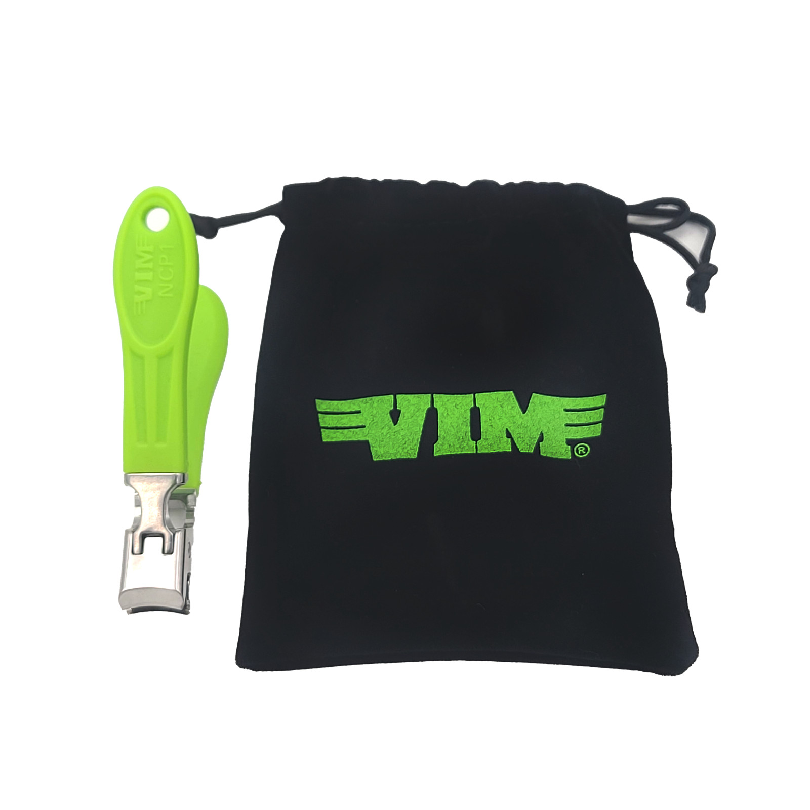 Vim Tools NCP1 Heavy Duty Green Nail Clipper Plier w/ Storage Pouch