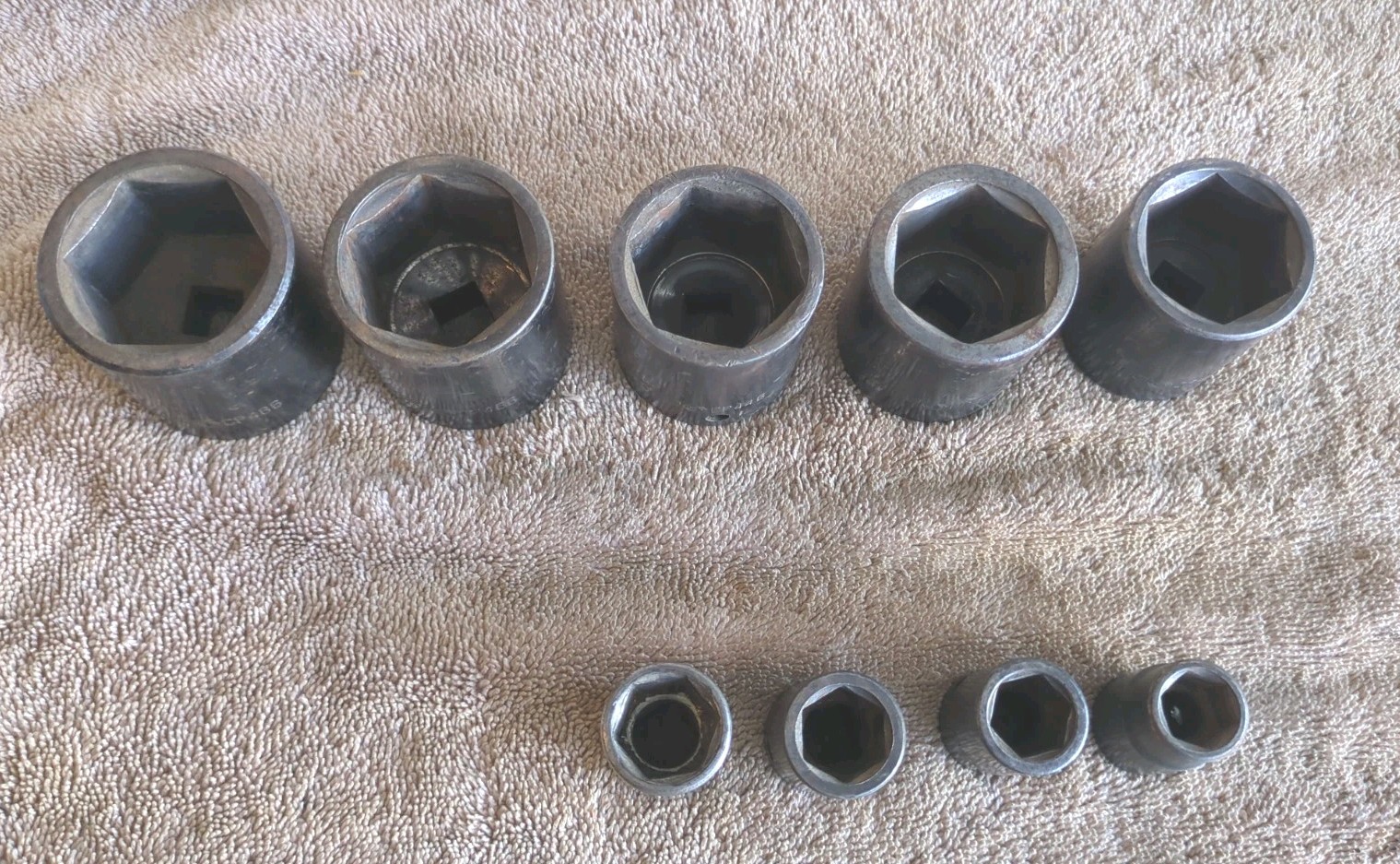 9-Matco 1/2″ Drive SAE 6 Point Sockets-CP 486- 466-446-426-406-246- 226-206- 186