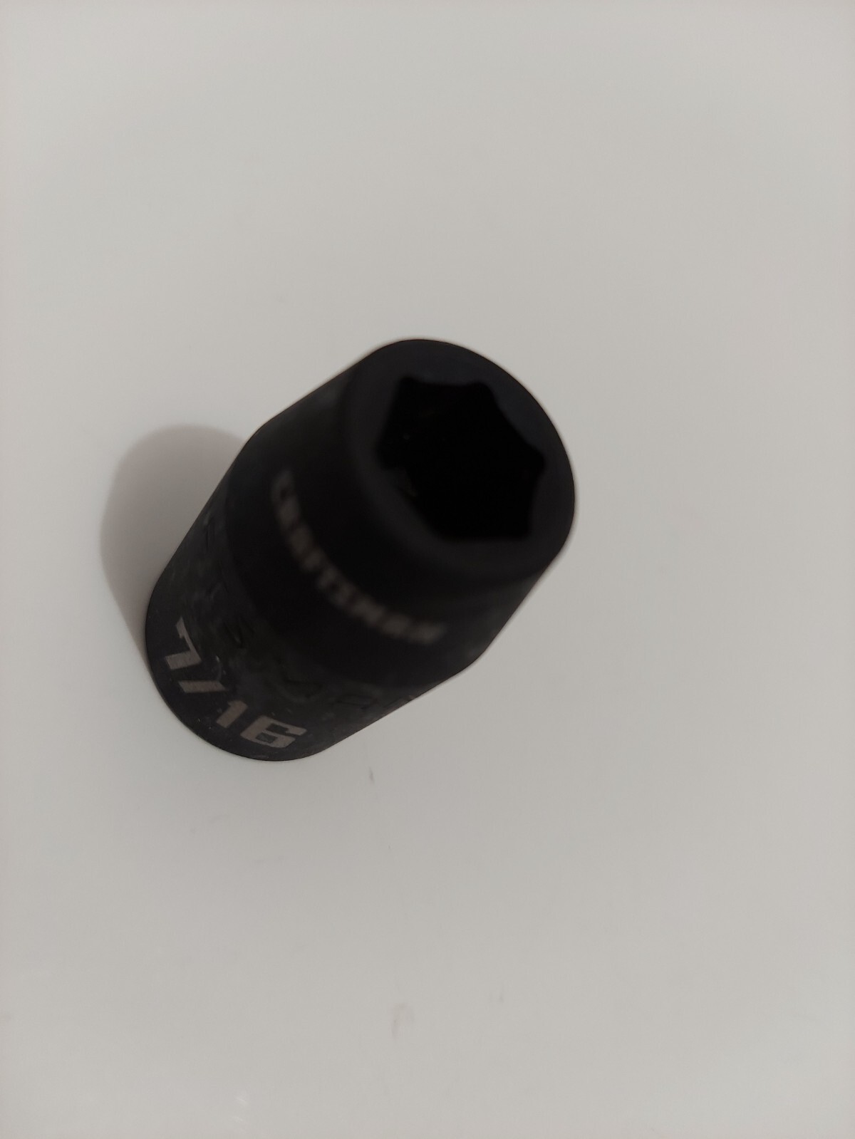 CRAFTSMAN 7/16in X 1/2 DRIVE 6 PTS IMPACT SOCKET, CMMT 15849