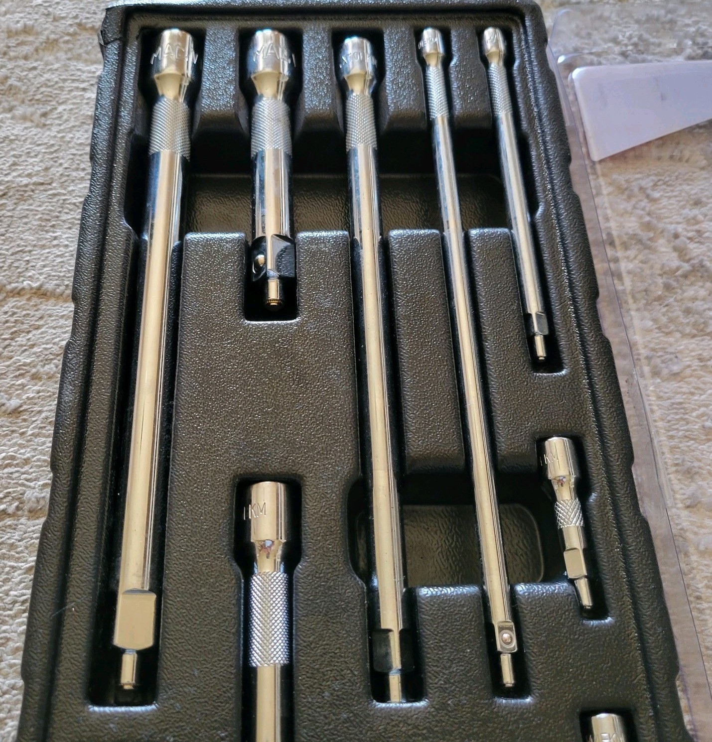 Mac Tools 1/4″3/8″,1/2″ Dri Magnetic Tipped Extension Set 1-3/4″,X2, X3, X6,X10