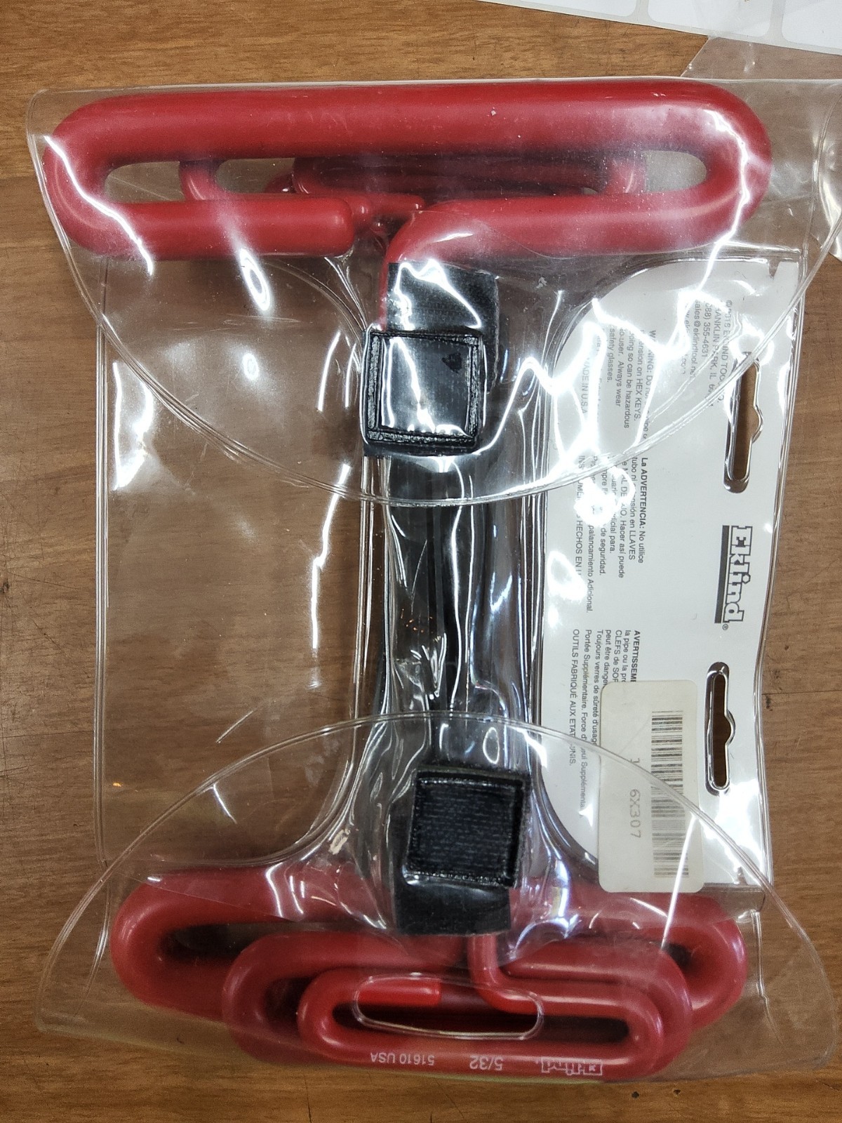 Eklind 10 Pc SAE T-Handle Hex Allen Wrench Set Cushion Grip #53610. FreeShip48