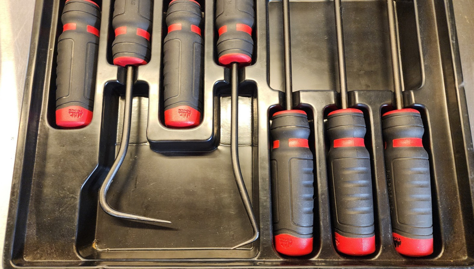 Mac Tools – 7 PC. Mac-Grip Radiator Pick Set – Red – PSR7DR