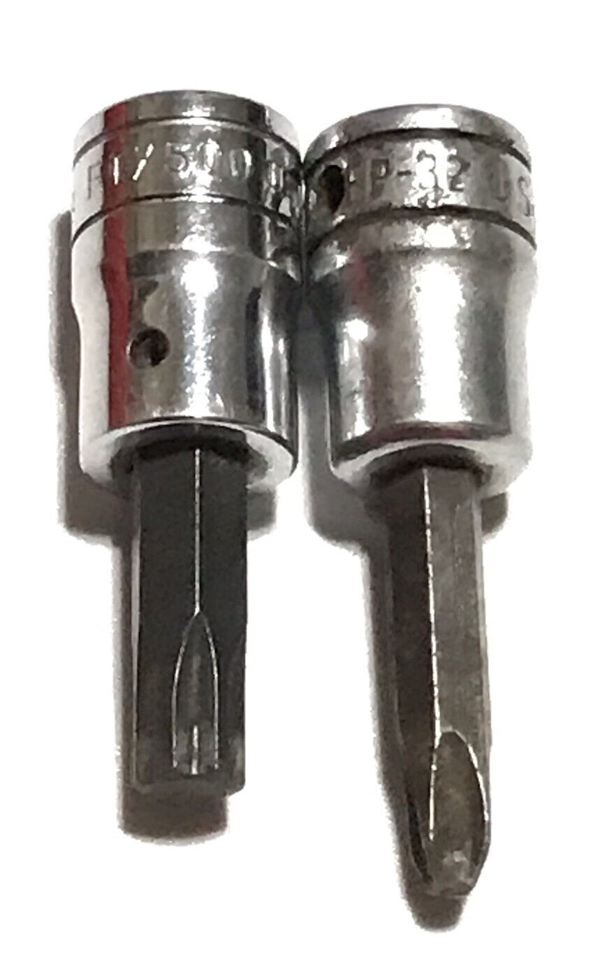 Snap on FTX500 3/8″ Drive GM Style Torx Bit Socket Driver / FP32 Phillips