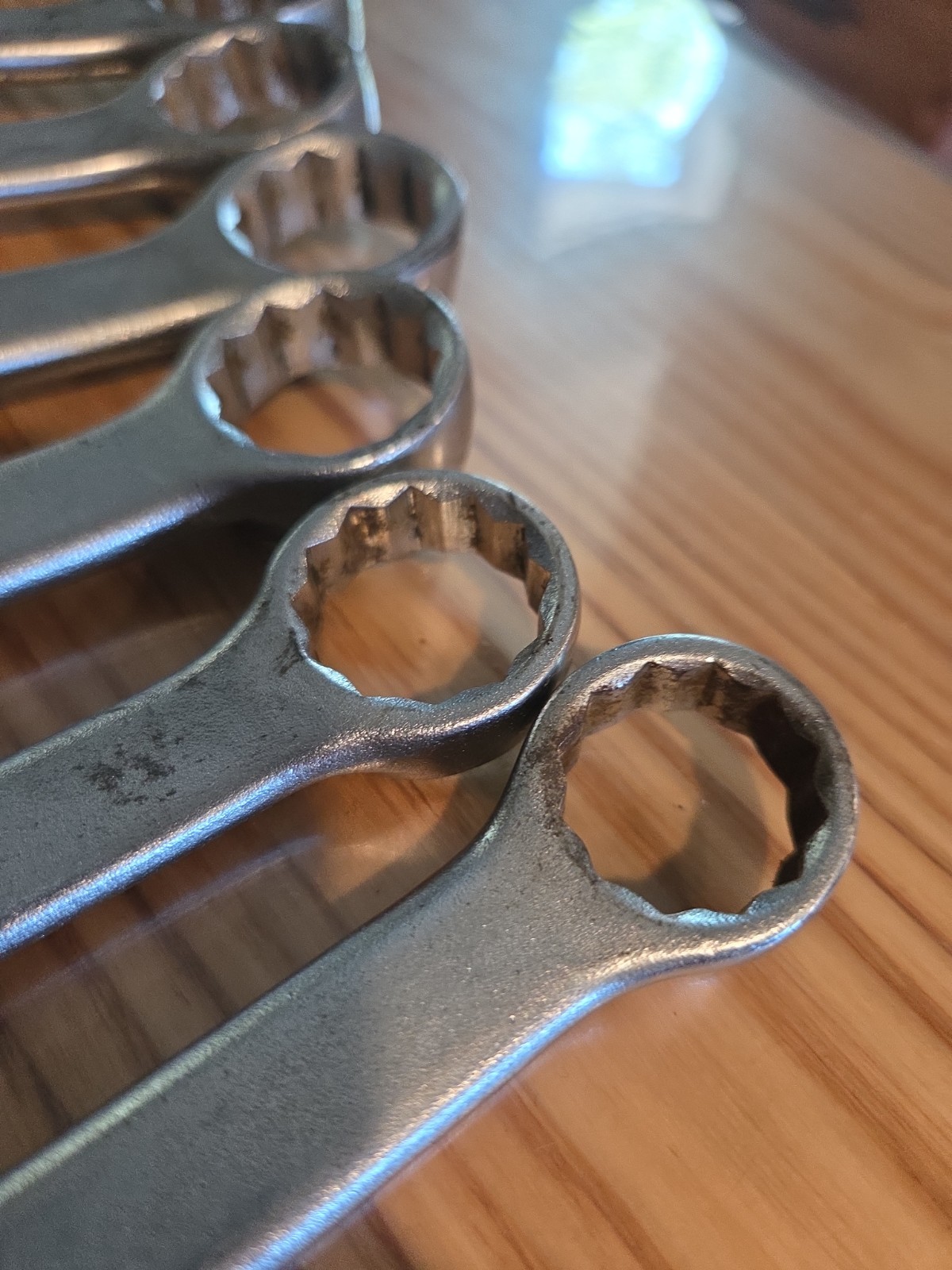 PROTO Professional Combination Wrenches SET 1-1/8″ 1-1/16″ 1″ 15/16″ 7/8″ 13/16″