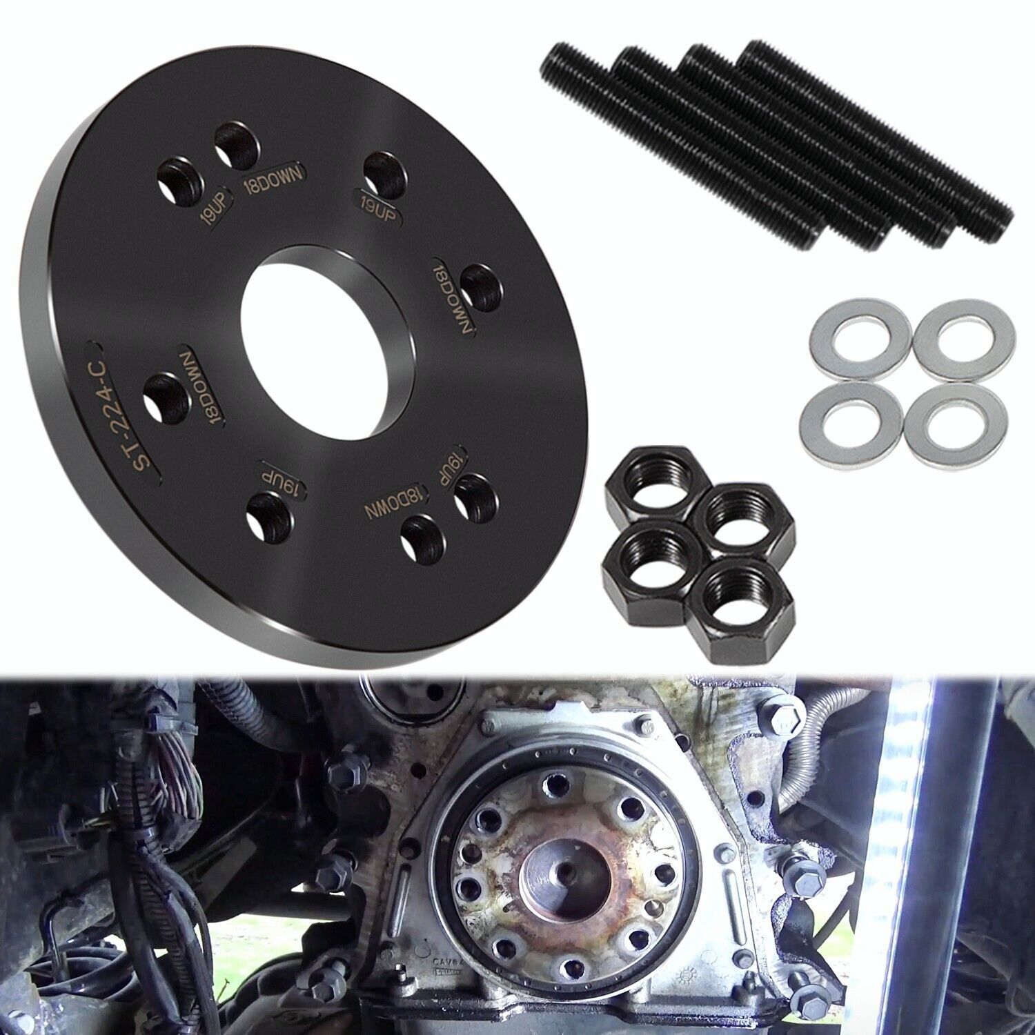 3824078 Rear Crankshaft Seal Sleeve Installer Tool for Cummins Paccar 5395259