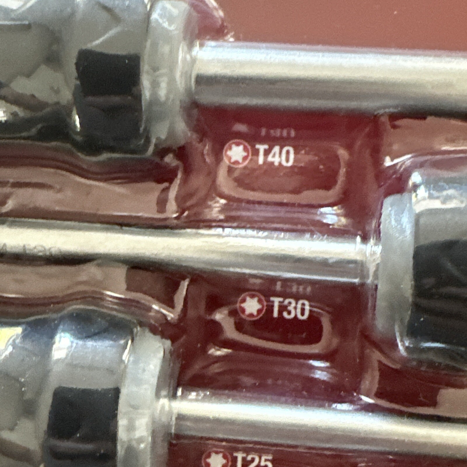 TEQ Correct 6 Piece Star Torx Screwdriver Set T10, T15, T20, T30, T40 No. TQ415