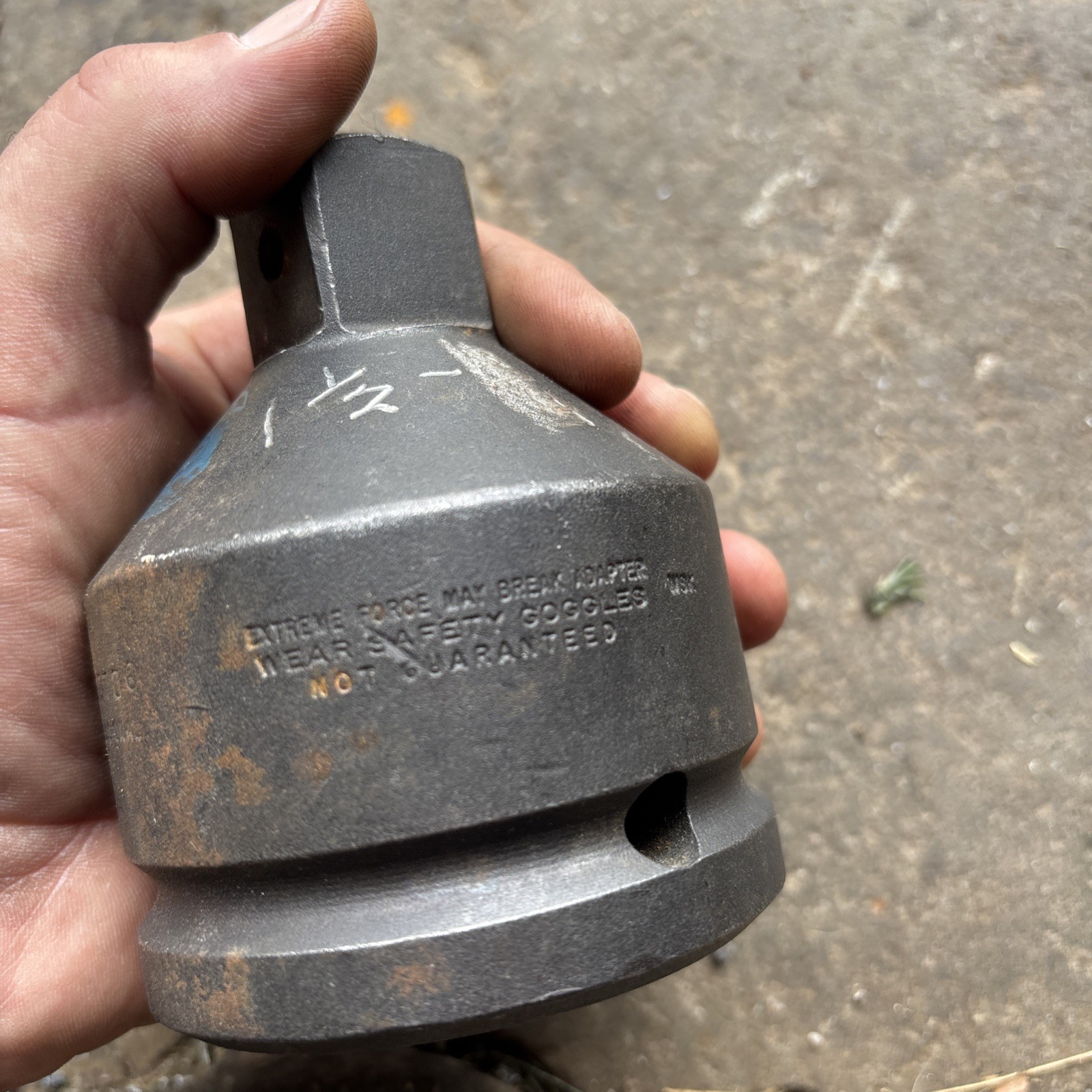 Proto J15007 , 1-1/2″ Female x 1″ Male Impact Socket Adapter