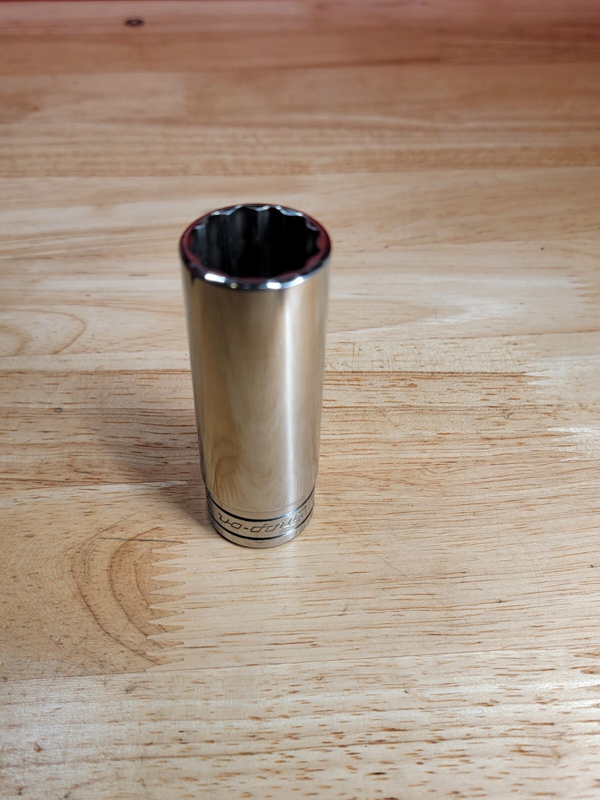 Snap-on Tools S281 7/8″ SAE 1/2″ Drive 12-Point Deep Chrome Socket