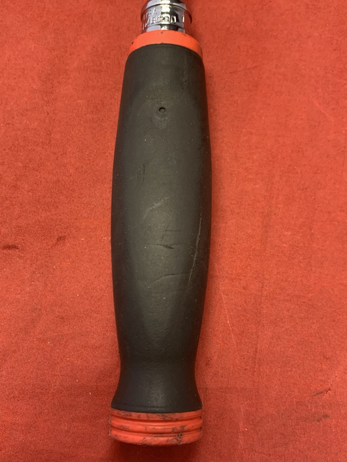 Snap On Tools FHL80 3/8″ Drive Red Soft Grip 12-1/2″ Long Handle Ratchet US Made