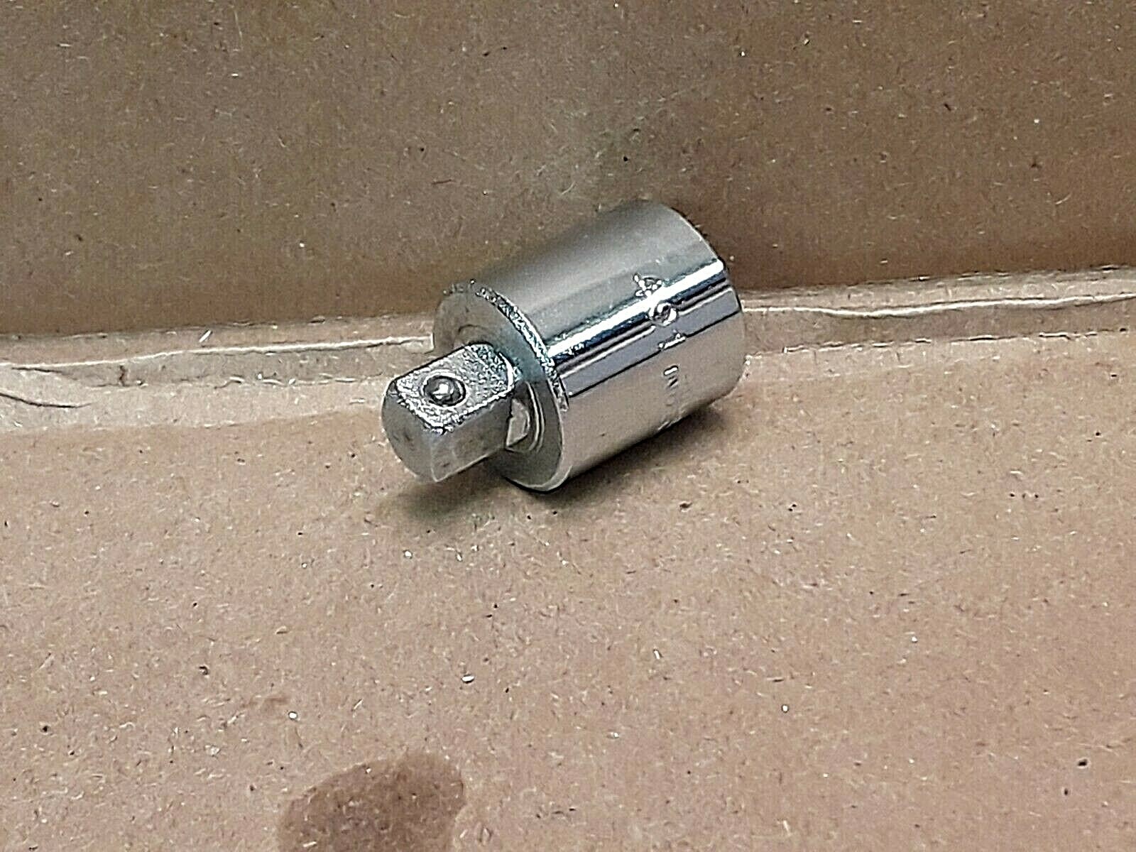 Duro Indestro 1/4″ x 3/8″ Socket Adapter # 491 NOS USA For: Craftsman Mechanic